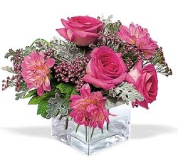  Mersin çiçek satışı  cam içerisinde 5 gül 7 gerbera çiçegi